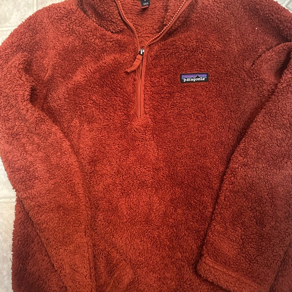 Patagonia Jackets & Blazers - Patagonia Burnt Orange Fleece Pullover